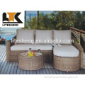 European Classic Beach Patio Sofa Set Wicker Sofa
